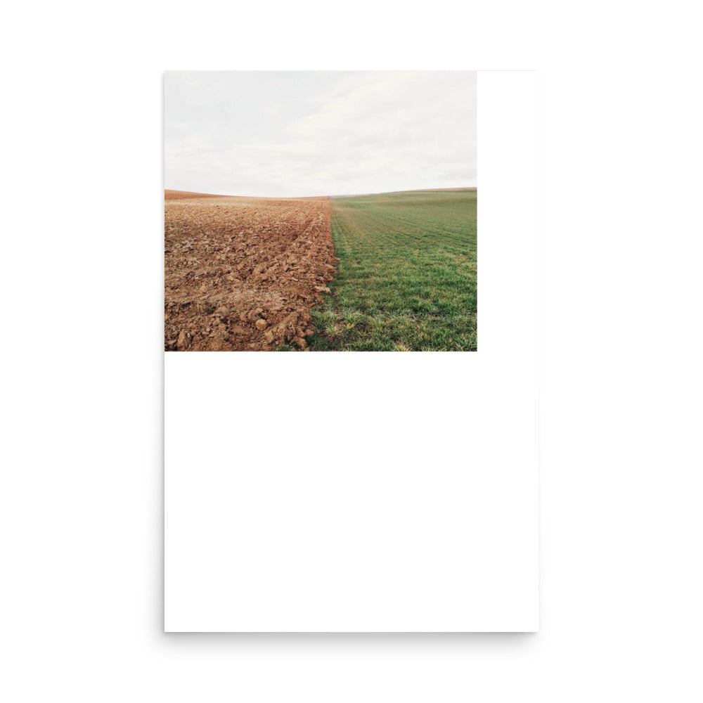 Test design for mockup verification – Premium Art Print on Premium Poster 24×36 (default)