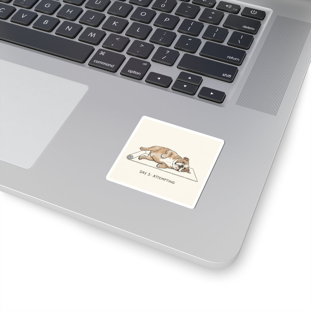 Yoga, Day 3 – Kiss-cut Sticker