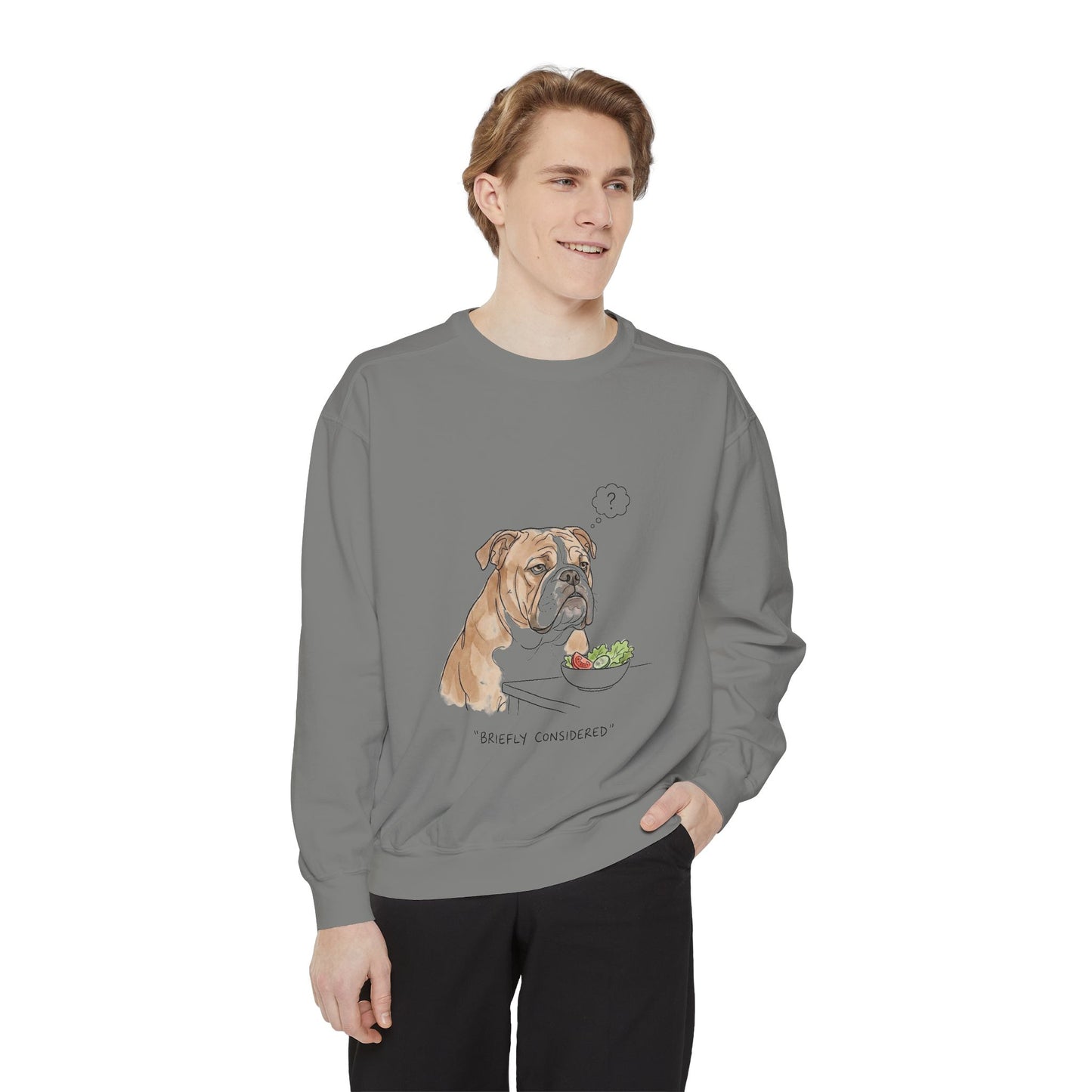 The Salad Incident – Comfort Colors Sweatshirt (Grey)