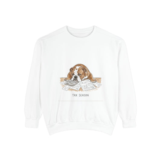 Tax Season – Comfort Colors Sweatshirt (White)