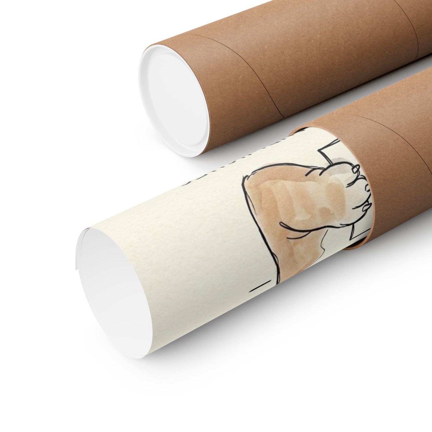 Loitering Near Sandwiches – Matte Art Print