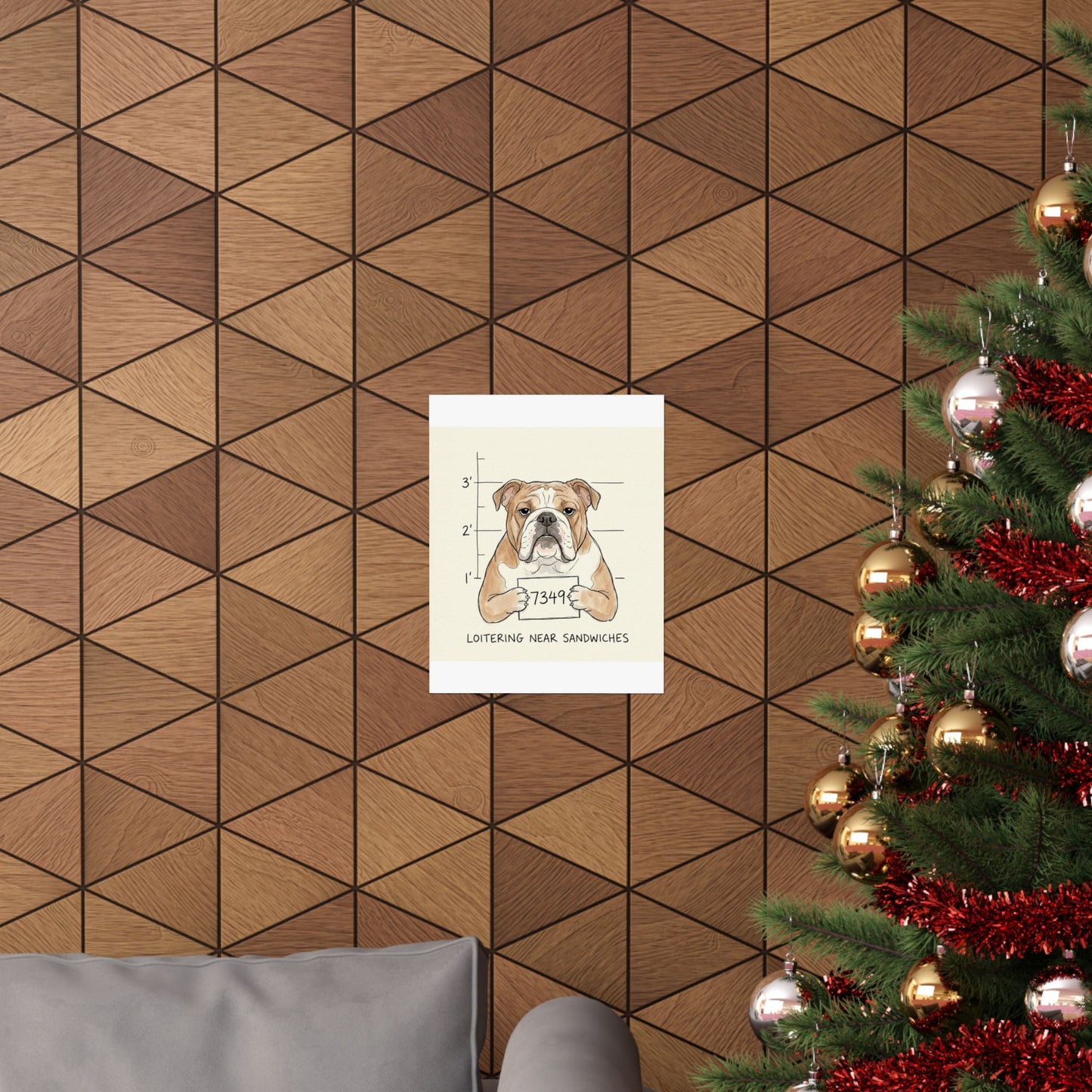 Loitering Near Sandwiches – Matte Art Print