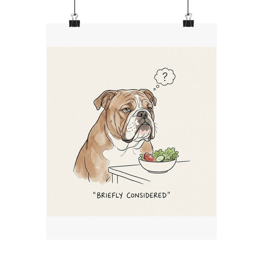 The Salad Incident – Matte Art Print