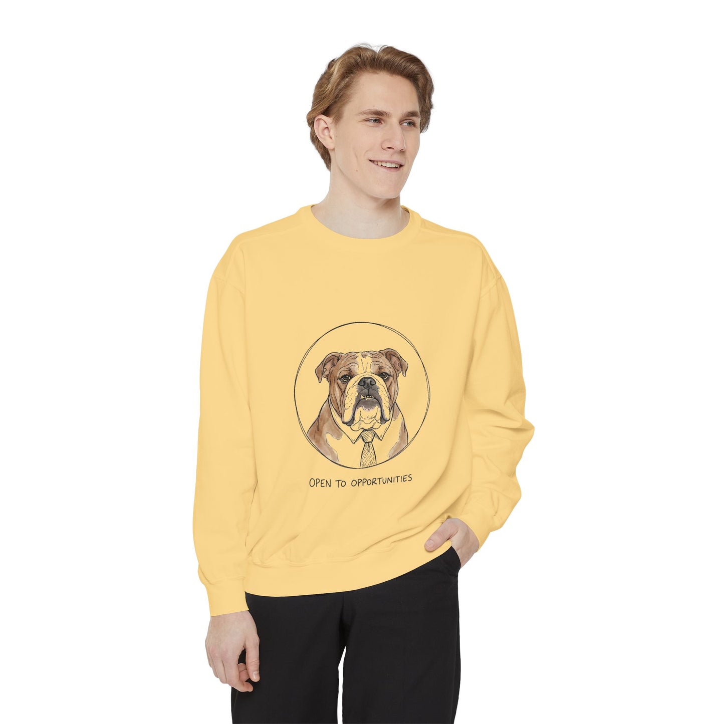 Open to Opportunities – Comfort Colors Sweatshirt (Butter)