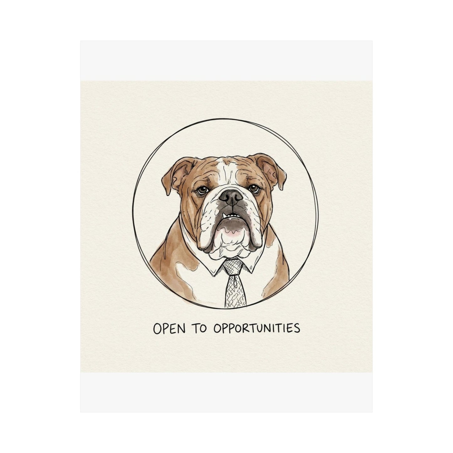 LinkedIn Headshot – Matte Art Print