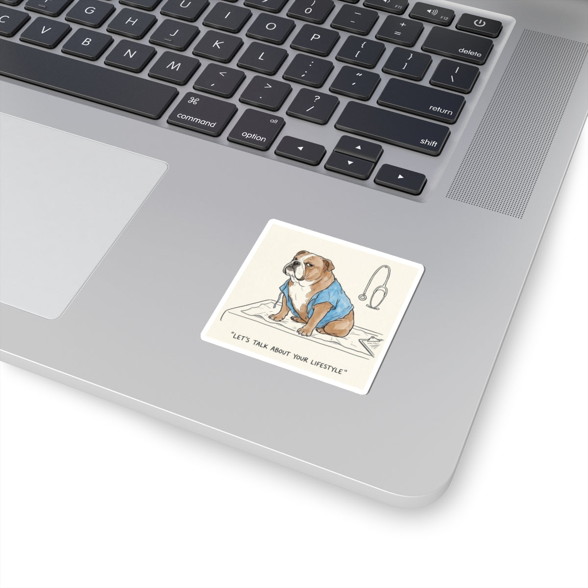 Let's Talk About Your Lifestyle – Kiss-cut Sticker