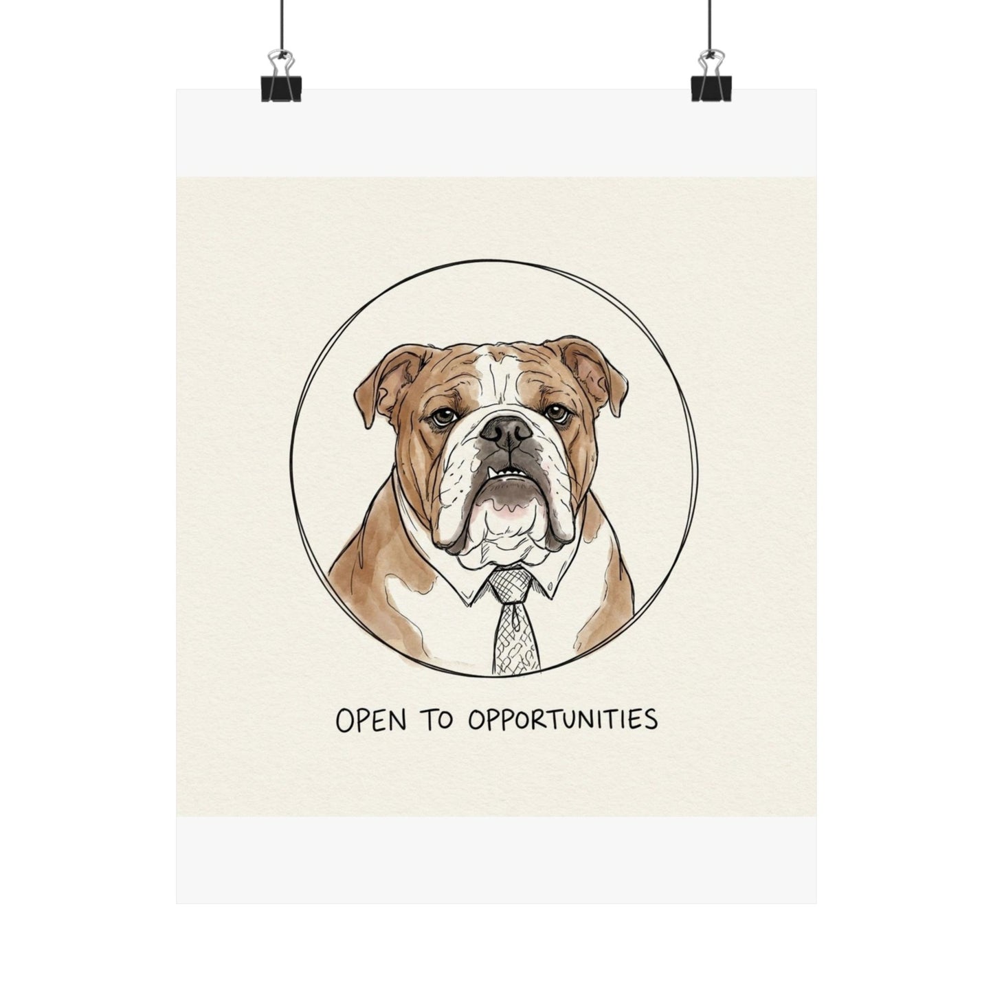 LinkedIn Headshot – Matte Art Print