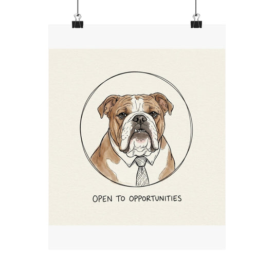 LinkedIn Headshot – Matte Art Print