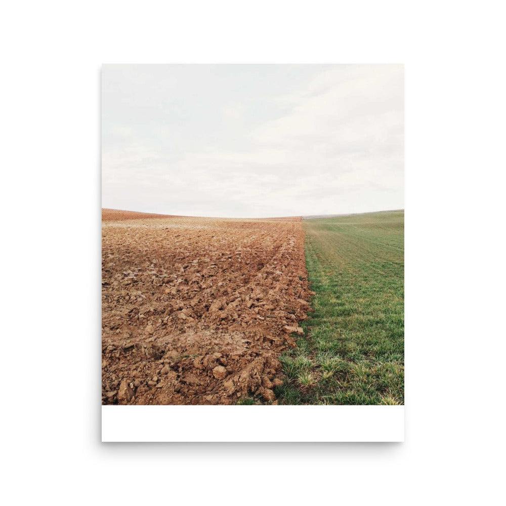Test design for mockup verification – Premium Art Print on Premium Poster 16×20 (default)
