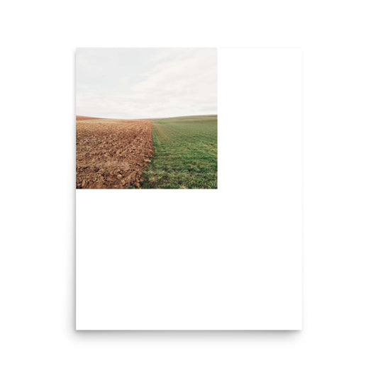 Test design for mockup verification – Premium Art Print on Premium Poster 16×20 (default)