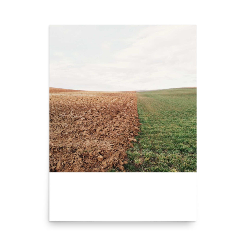 Test design for mockup verification – Premium Art Print on Premium Poster 18×24 (default)