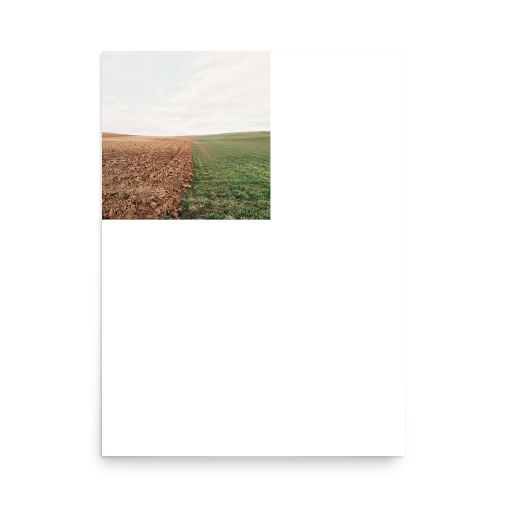 Test design for mockup verification – Premium Art Print on Premium Poster 18×24 (default)