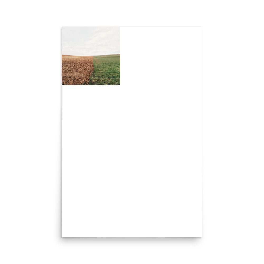 Test design for mockup verification – Premium Art Print on Premium Poster 24×36 (default)