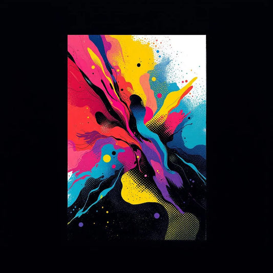 Test design for Printful mockup API - colorful abstract art